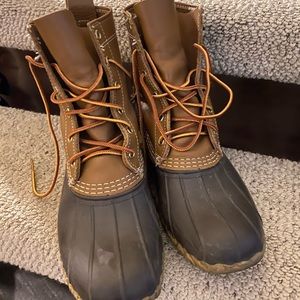 Well loved Bean boots
